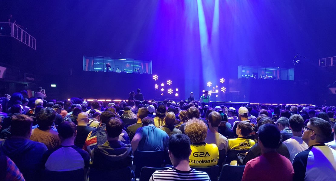 Another picture taken before the event started on the first day of the Faceit London CSGO Major.